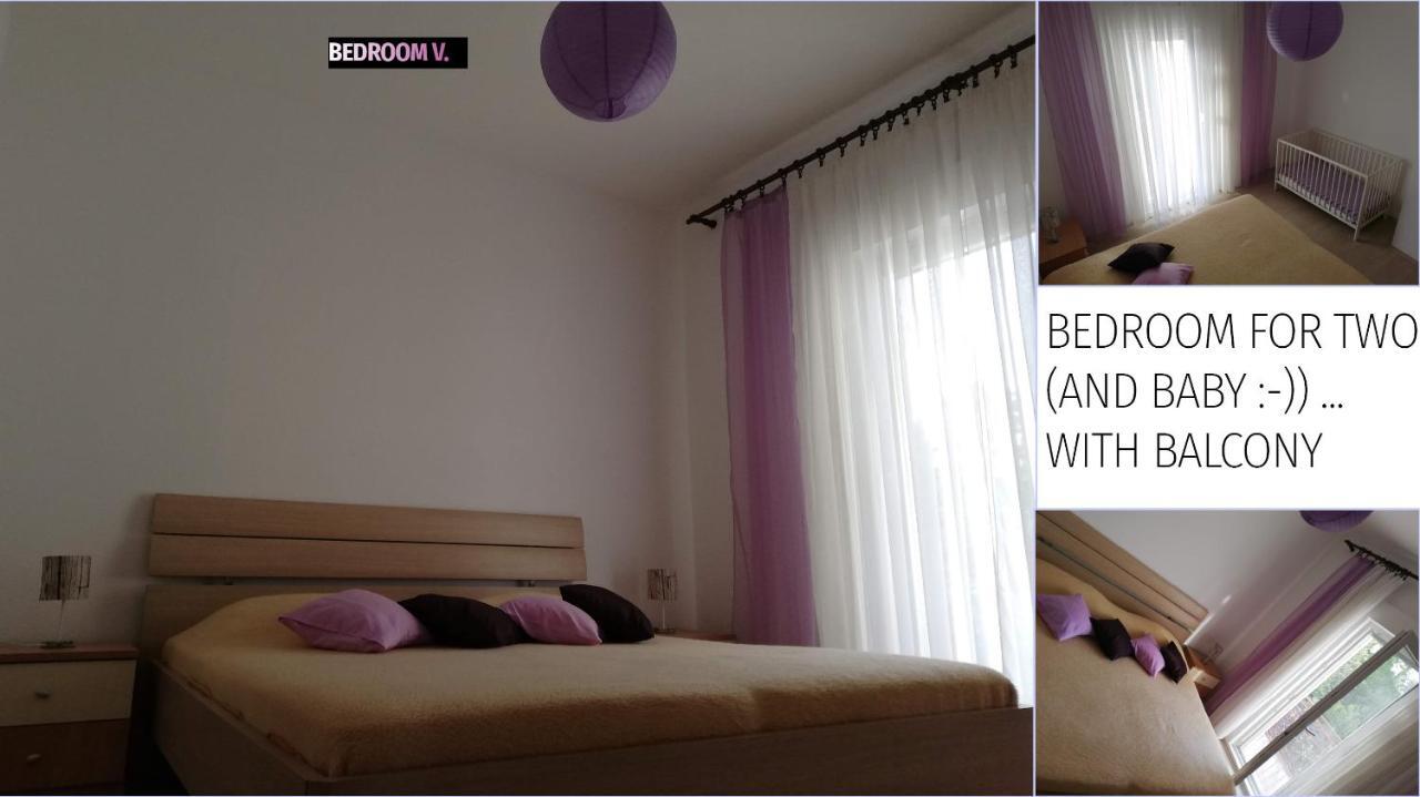 Spacious Family Apartment With Parking In The Shade And Barbecue House Шибеник Екстер'єр фото